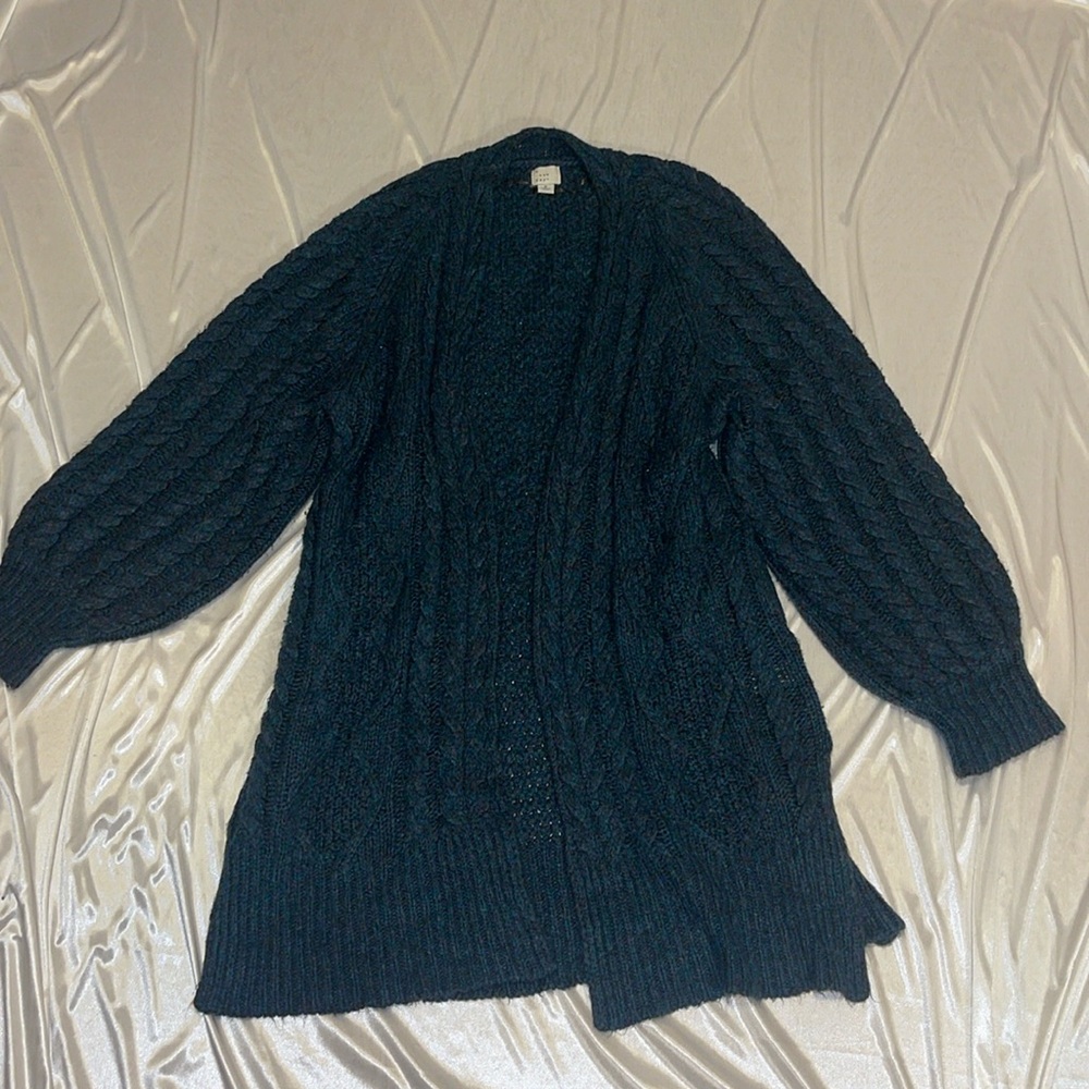 Cableknit Cardigan Long
